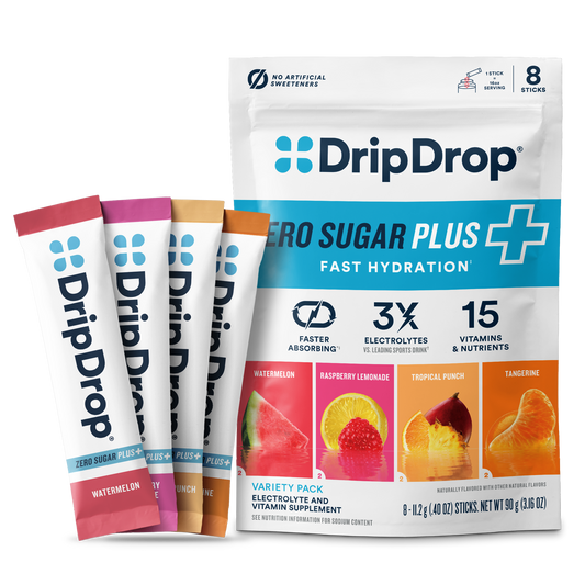 dripdrop-zero-sugar-plus-watermelon-tangerine-tropical-punch-raspberry-lemonade-16-oz-sticks-8-count-y2 Pouch_8ct_Front16ozSticks_VSPlus_Variety_A.png